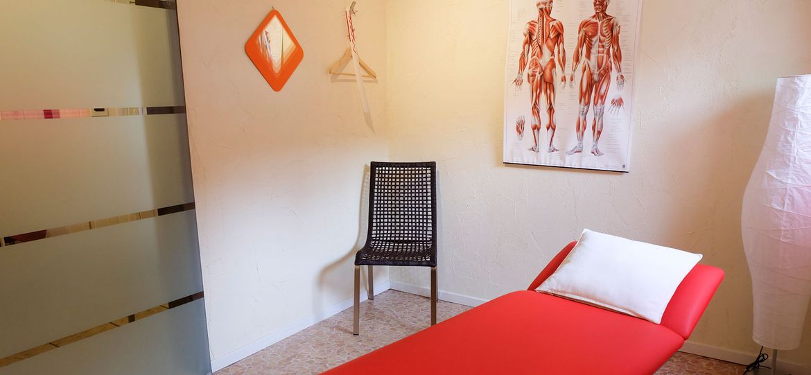 Behandlungszimmer der Physiotherapiepraxis in Osnabrück/Pye - Andrea´s Physiotherapie